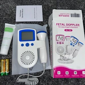 Fetal Doppler monitor with Gel and Batteries